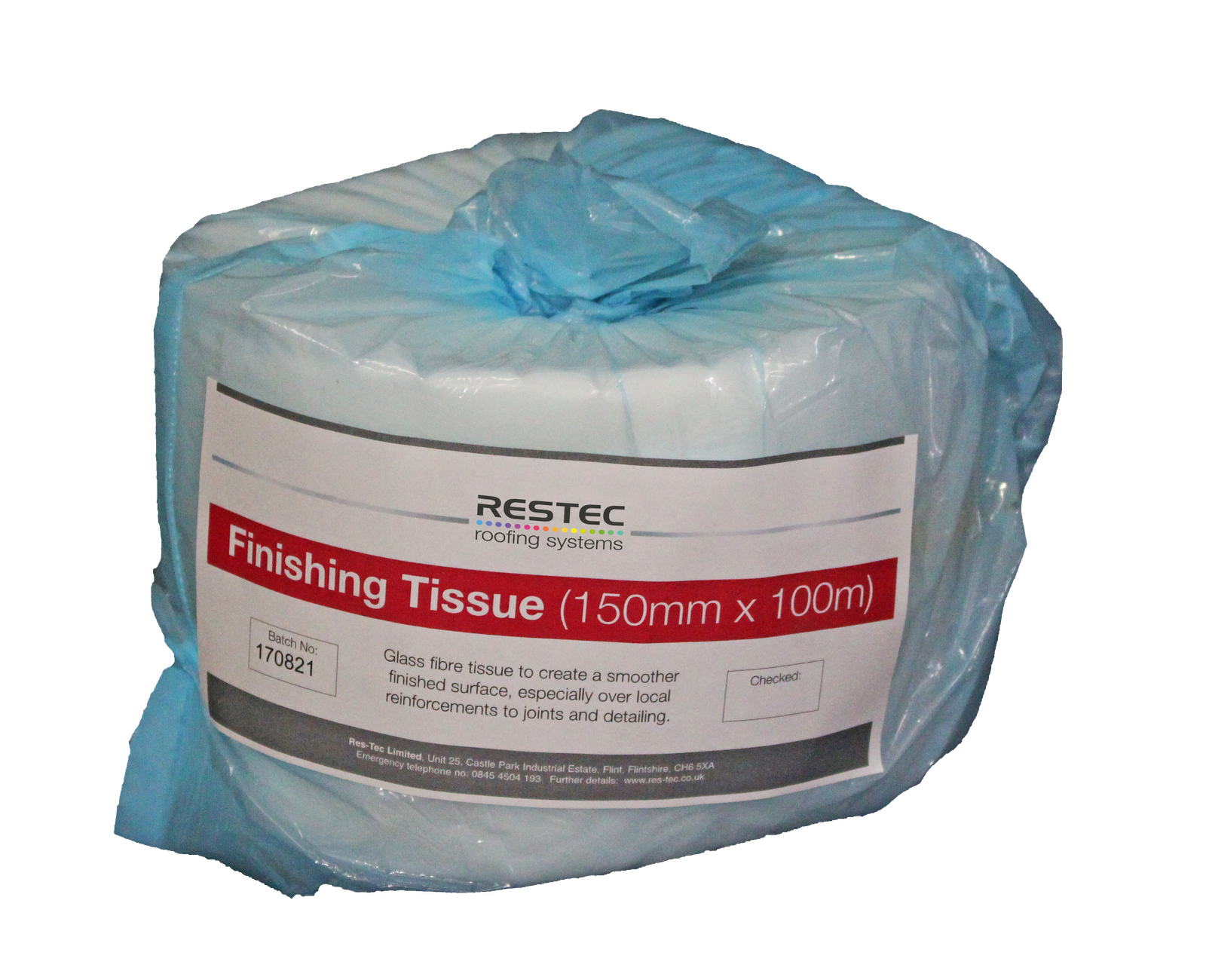 Restec Finishing Tissue (150mm x 100m)