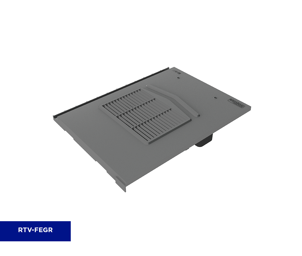 Flat Edge Roof Tile Vent